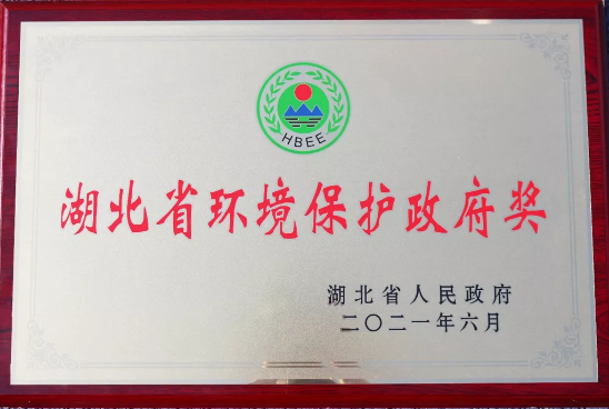 湖北省環境保護政府獎